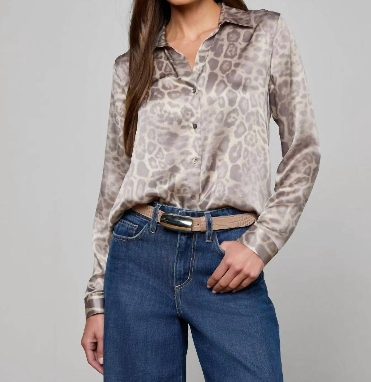 L'Agence - TYLER LONG SLEEVE BLOUSE