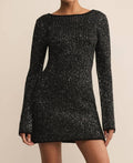 Z Supply - Women's La Marca Sequin Mini Dress