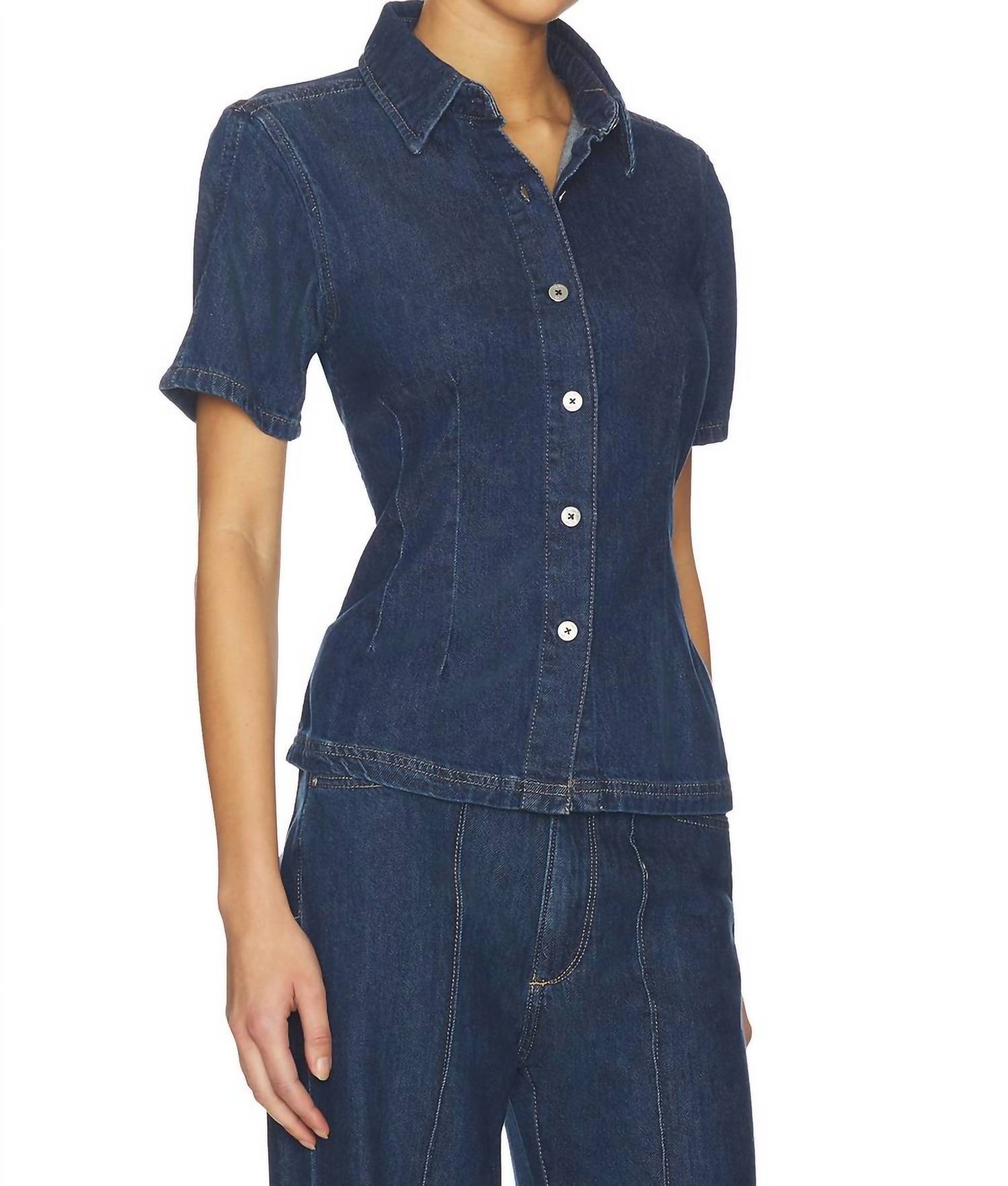 Dl1961 - Women'S - Joice Short Sleeve Shirt