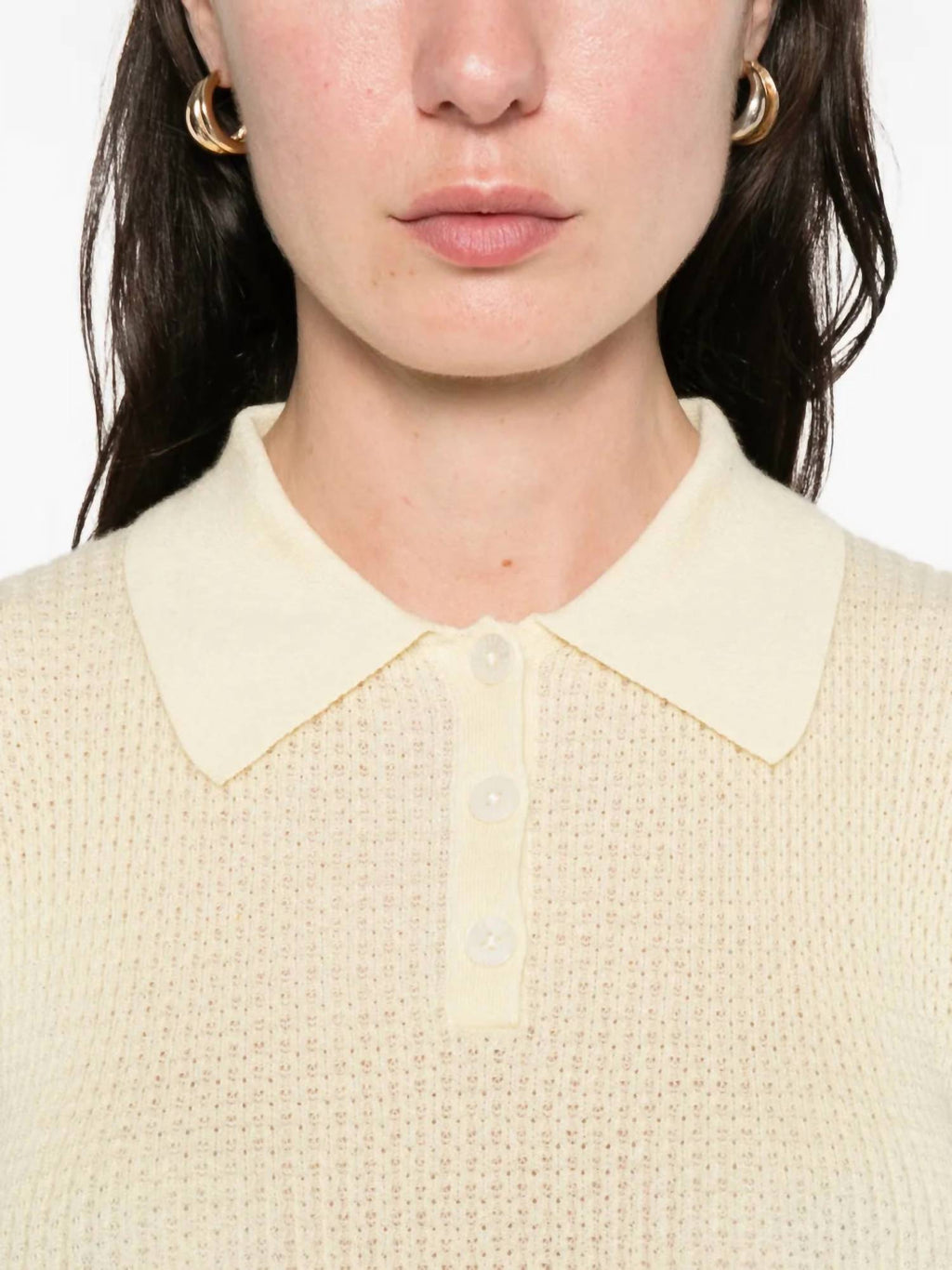 Guest In Residence - Shrunken Polo Top