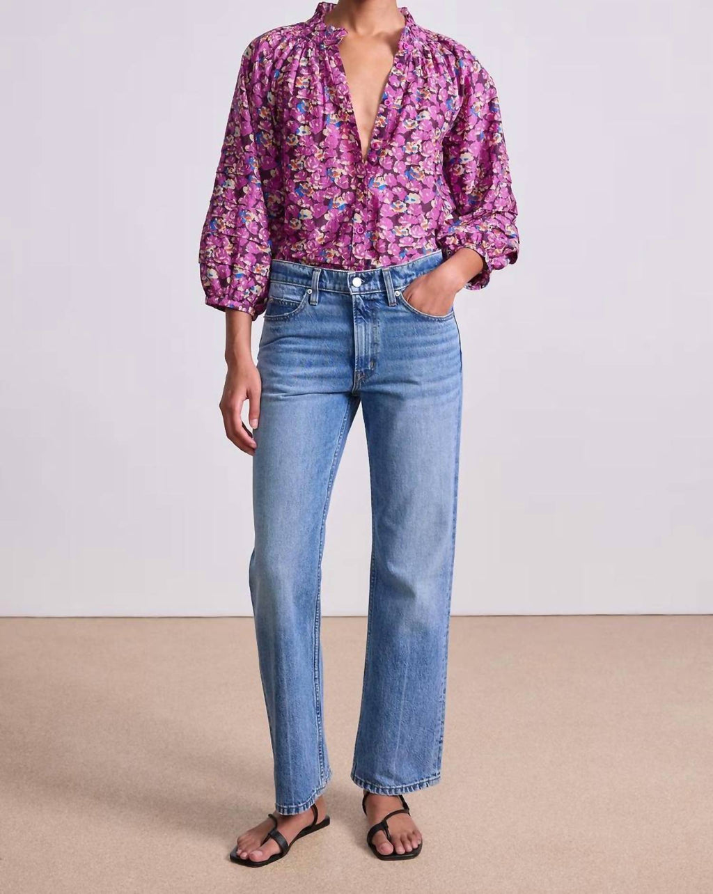 Apiece Apart - Trini Puff Sleeves Top