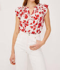 Rails - Allea Flutter Sleeves Top