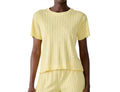Leset - Pointelle Slim Fit Tee