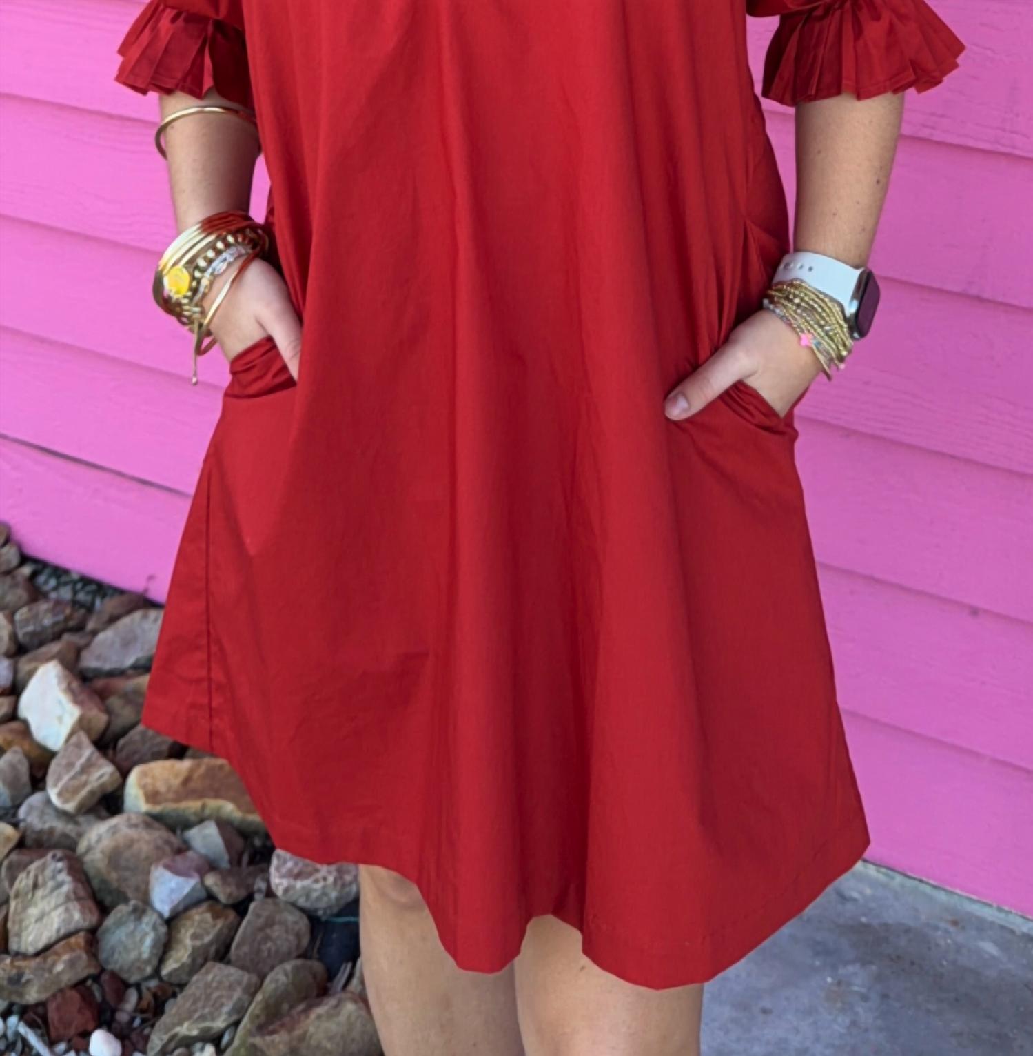 Before You - Cherry Mini Dress