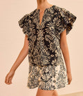 Ulla Johnson - Severine Flutter Sleeve Top