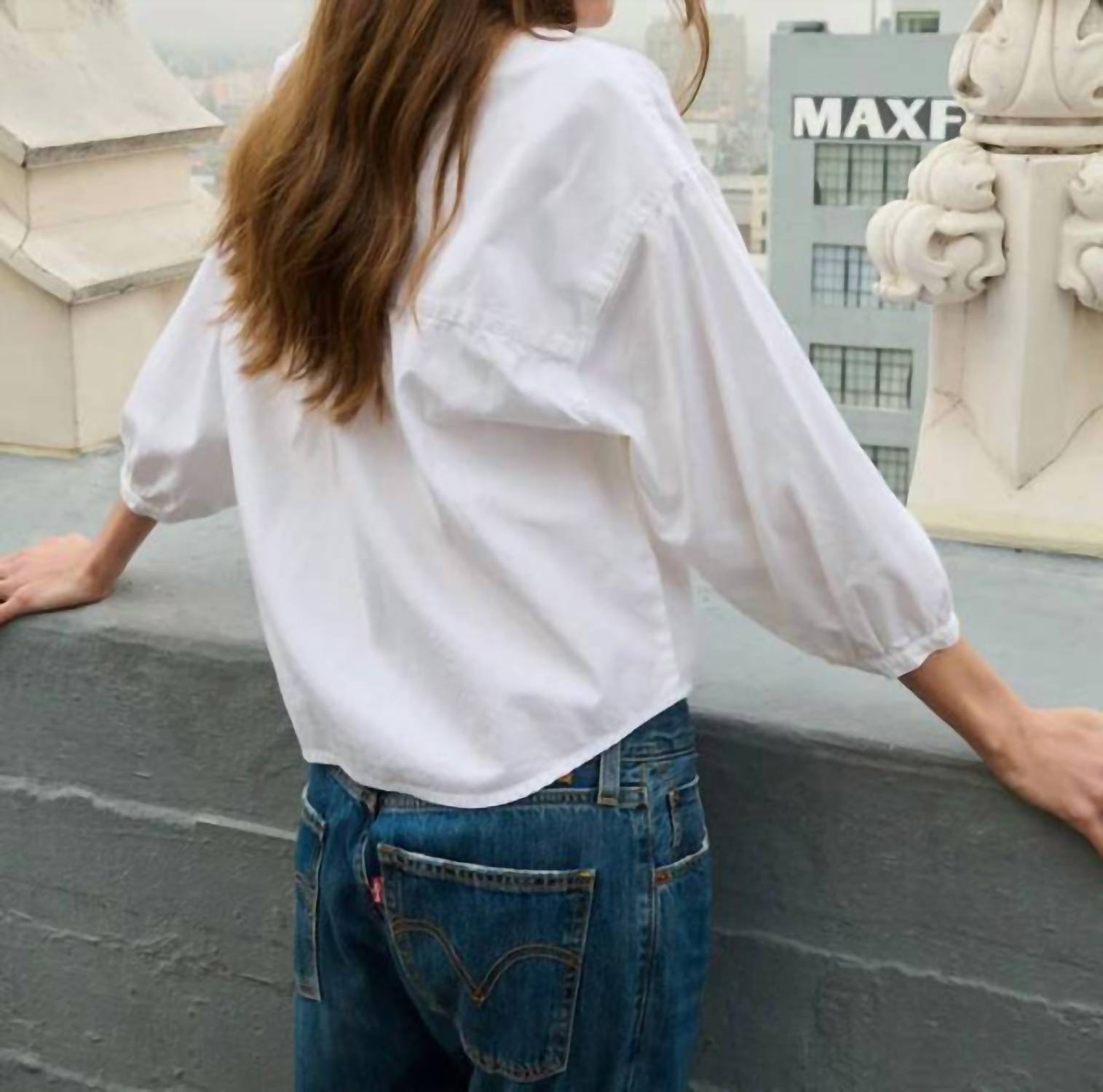 Nation Ltd - Amelia Ruffle Shirt