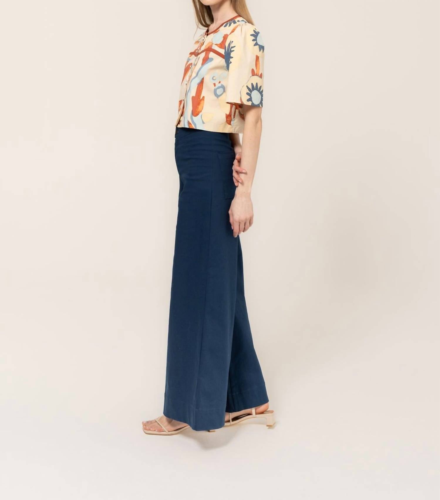 Bel Kazan - Lilith Short Sleeve Top