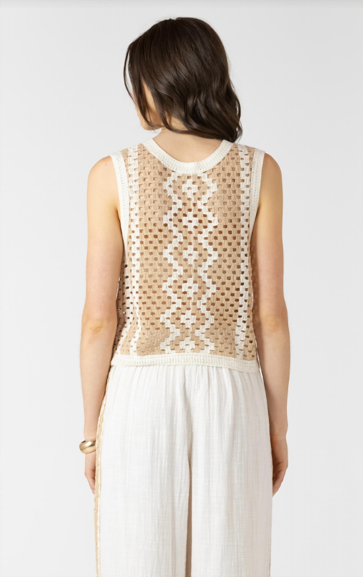 Dex - Coastal Escape Crochet Top