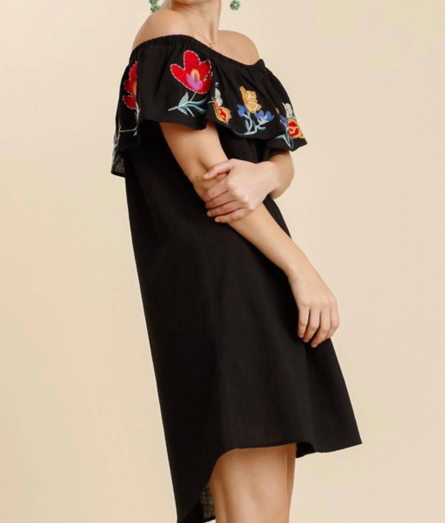 Umgee - Sunset Stroll Embroidered Dress