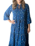Layerz Clothing - Bristy Confetti Maxi Dress