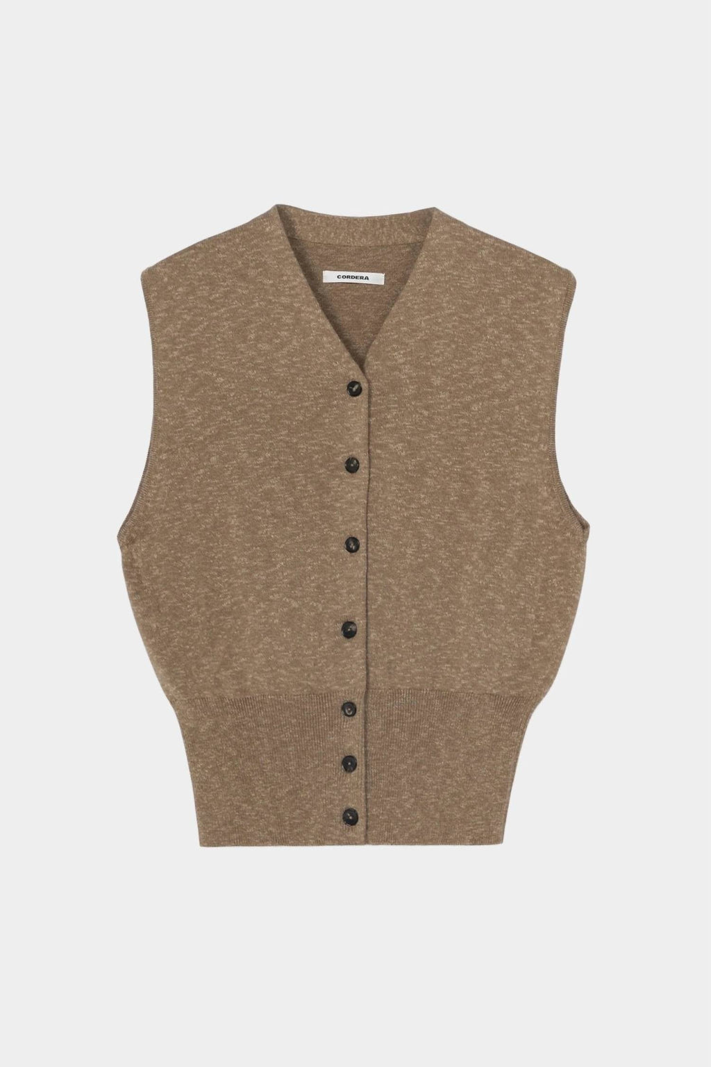 Cordera - Flecked Cotton Waistcoat