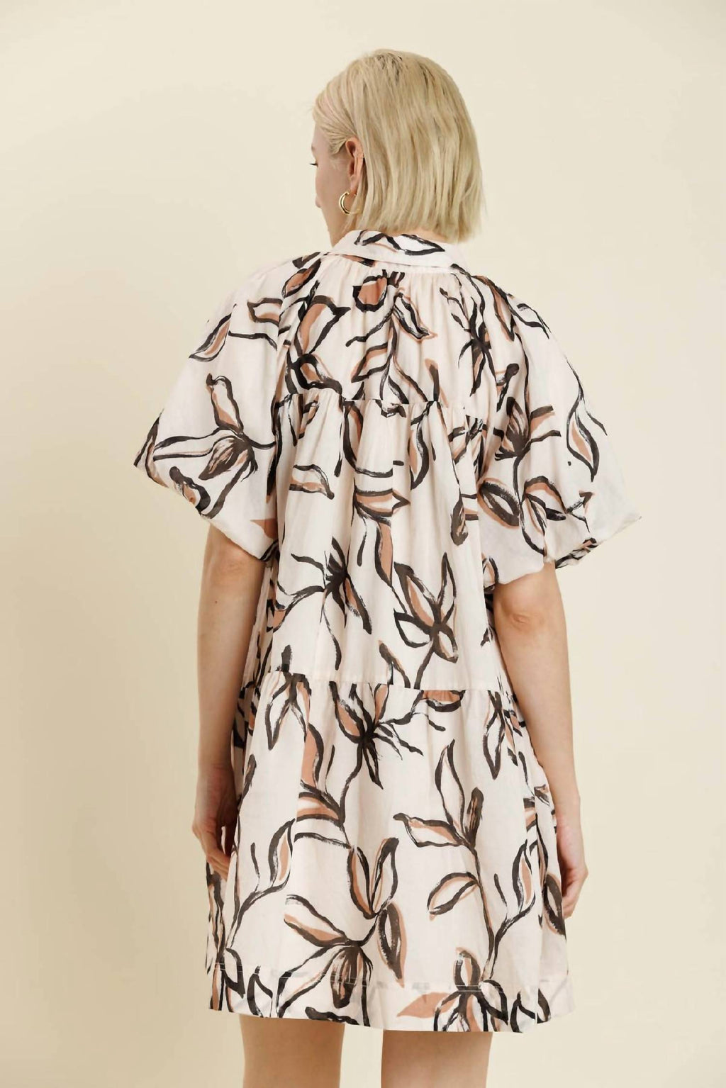 Aureum - Sienna Floral Mini Shirt Dress