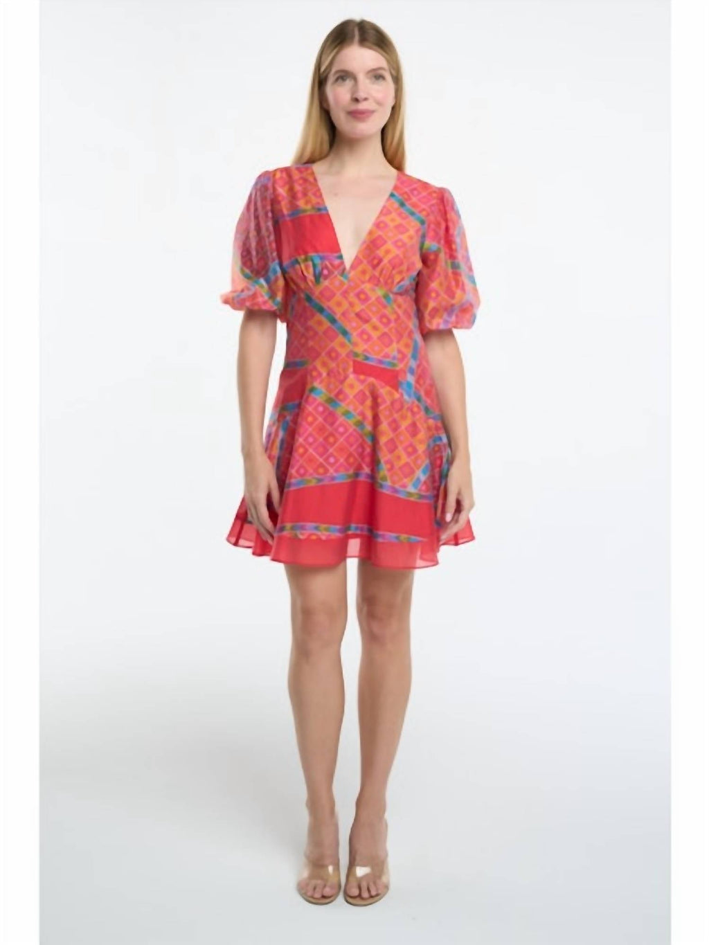 Ciebon - Geo Brights Mini Dress