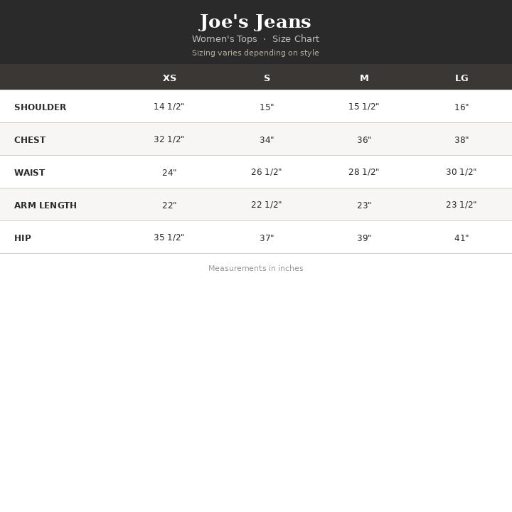 Joe'S Jeans - The Baby Tee