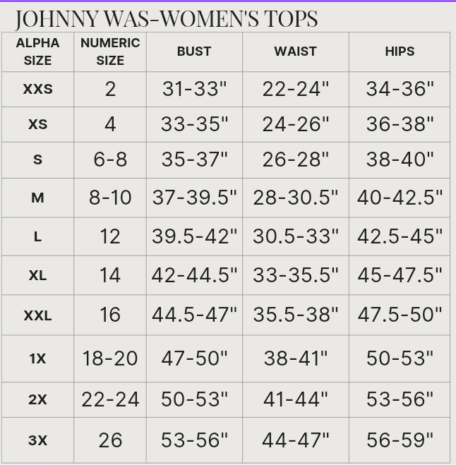 Johnny Was - JANIE FAVORITE FLARE SLEEVE CREW NECK TEE