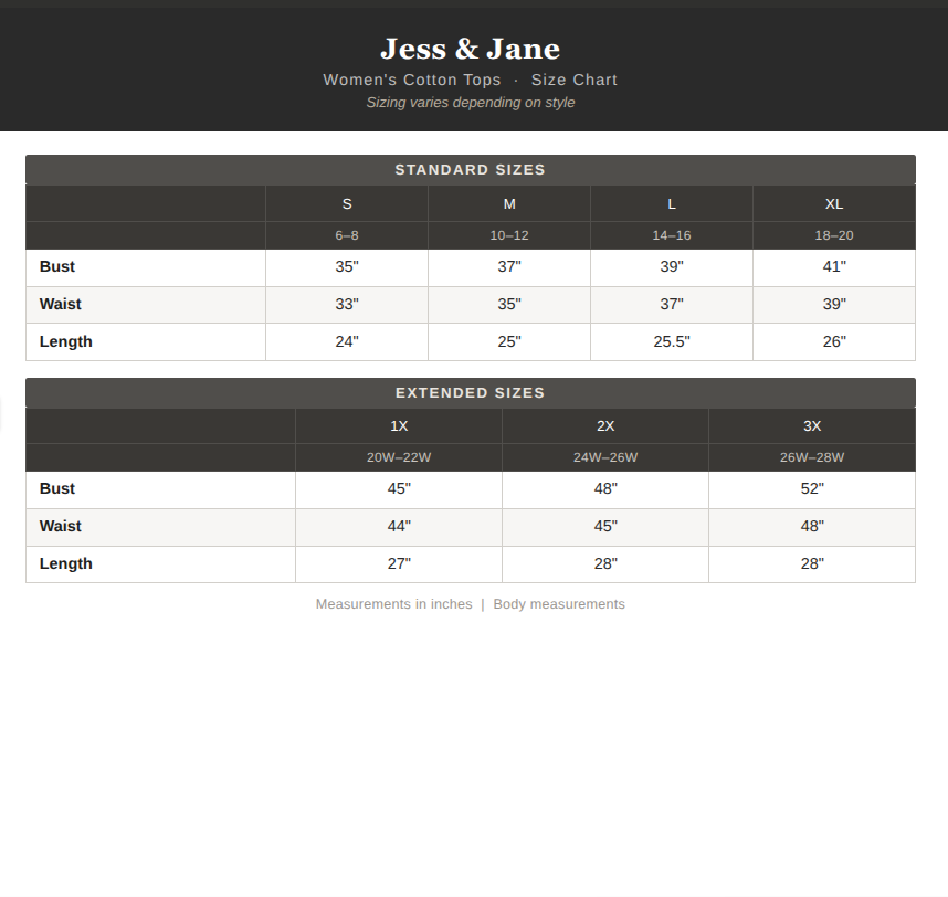 Jess & Jane - Love Song Light Weight Sweater Knit Top