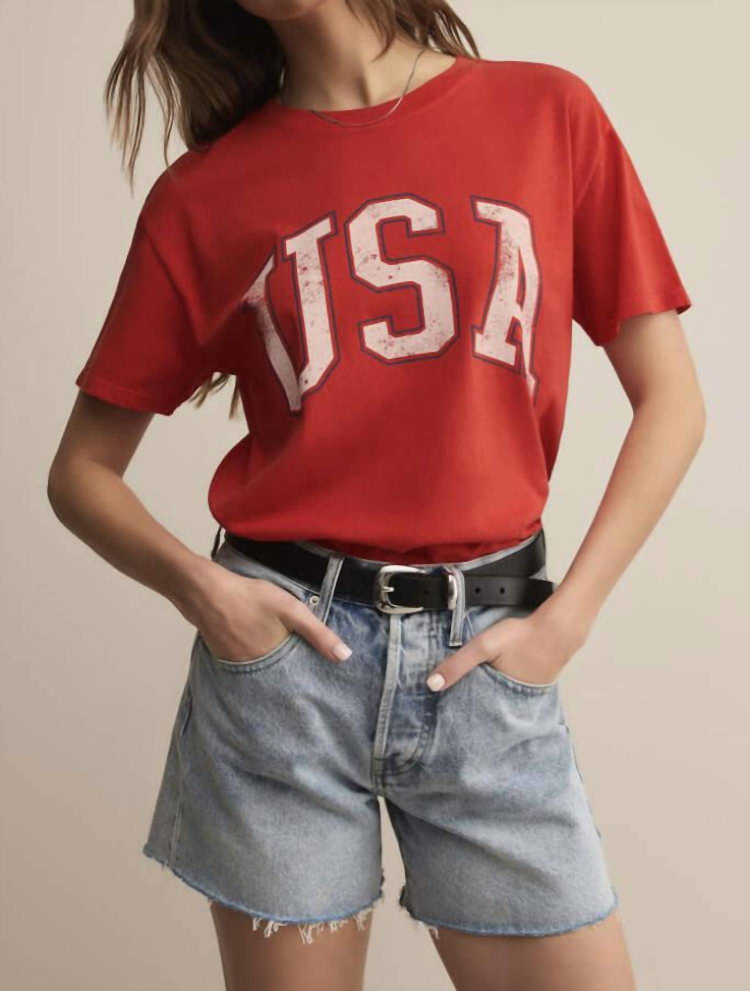 Z Supply - Usa Boyfriend Tee