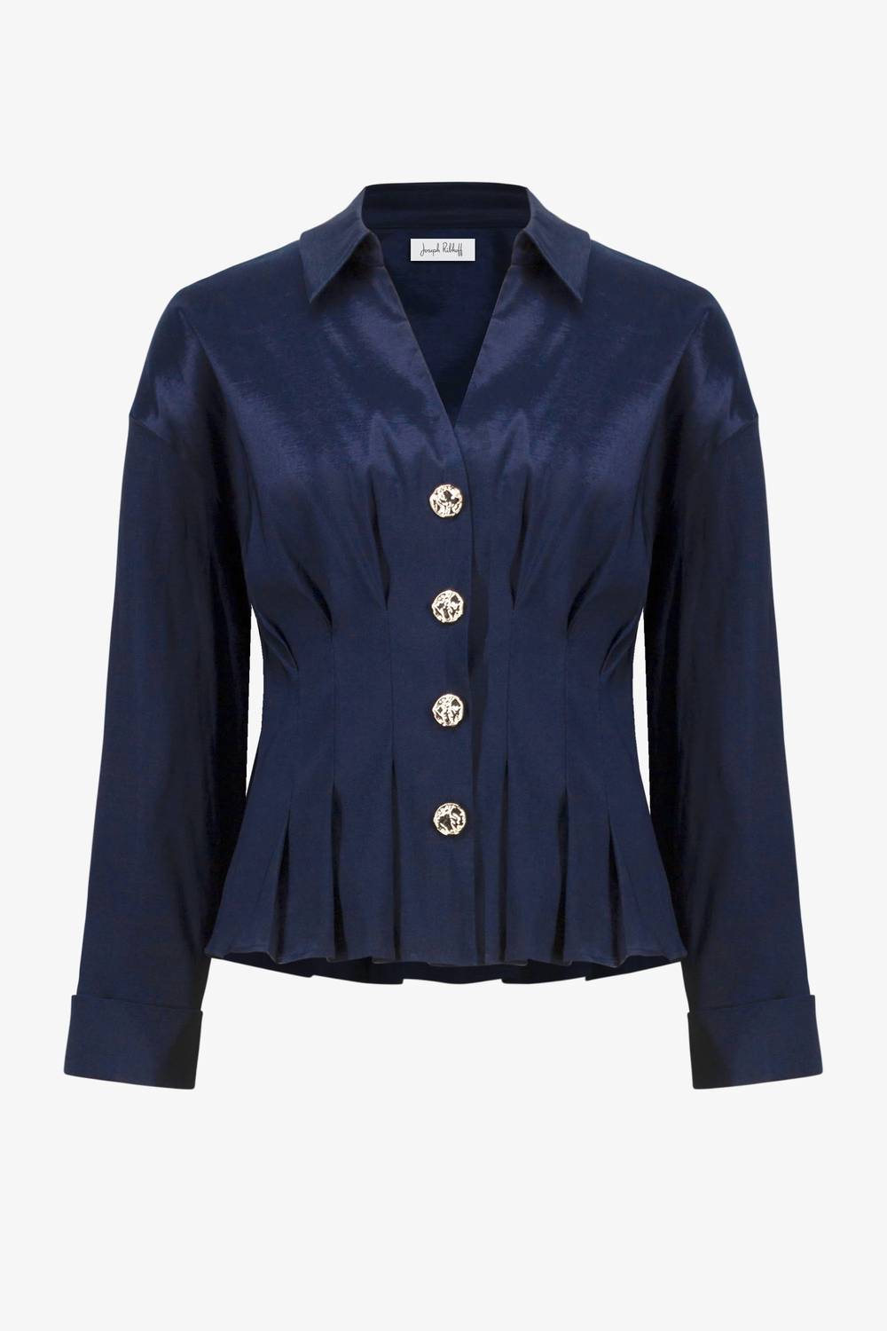 Joseph Ribkoff - Stretch Taffeta Fit & Flare Blouse