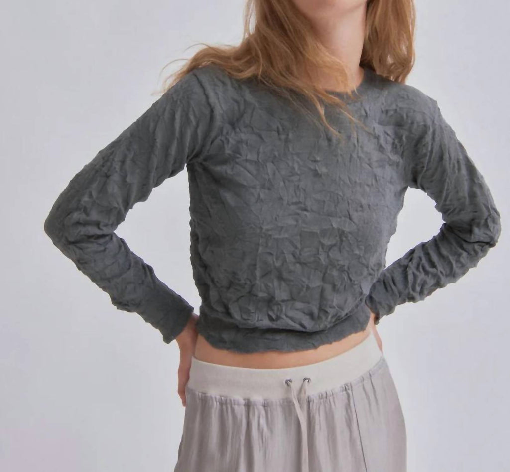 Sayaka Davis - Crinkled Pullover Sweater