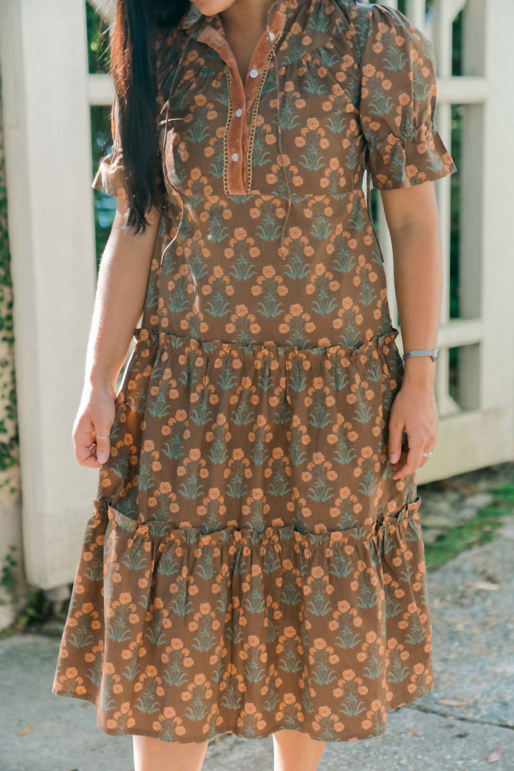 Marigold - Capri Posy Dress