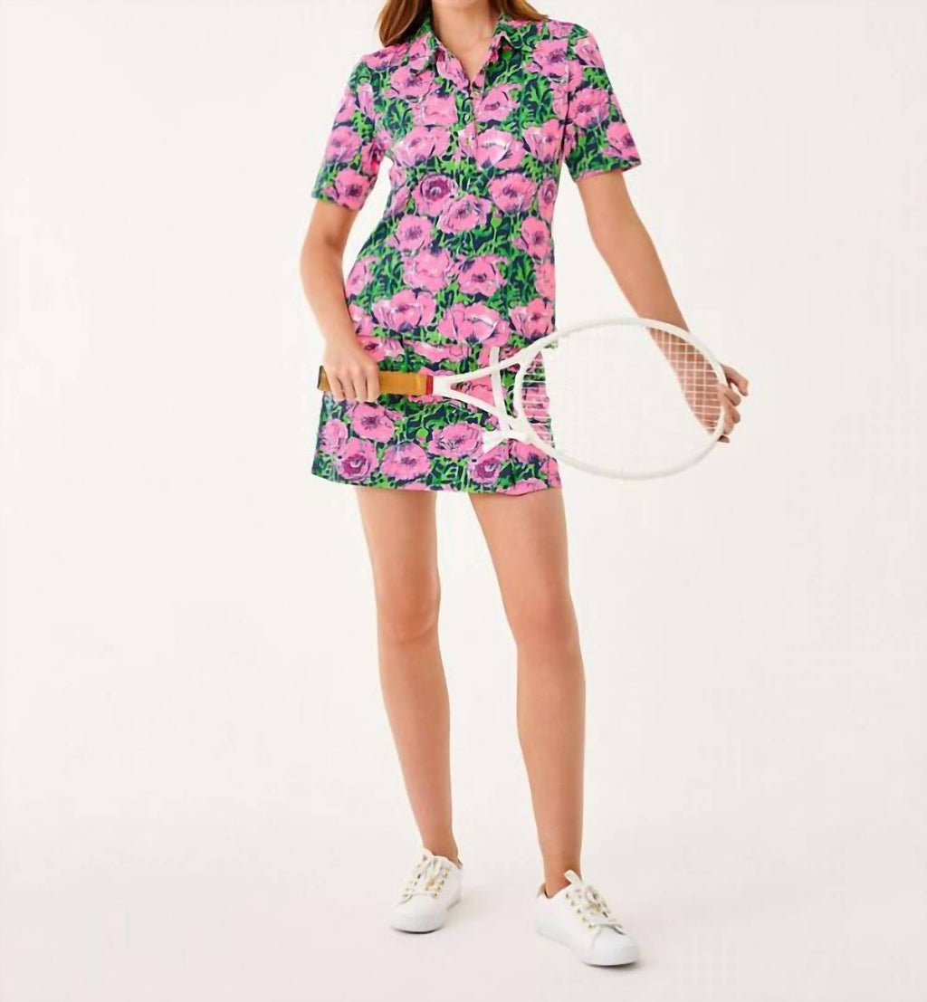 Lilly Pulitzer - Via Flora Upf 50+ Polo Shirt
