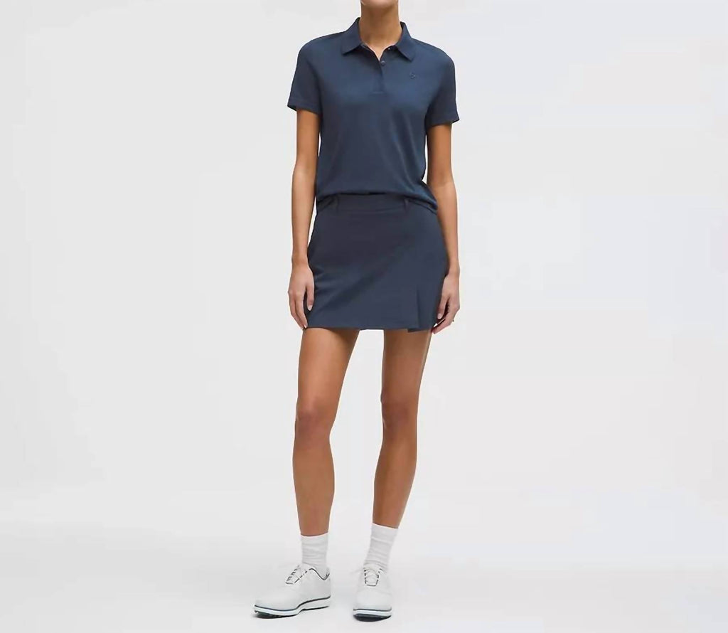 Lululemon - Swiftly Open-knit Golf Polo