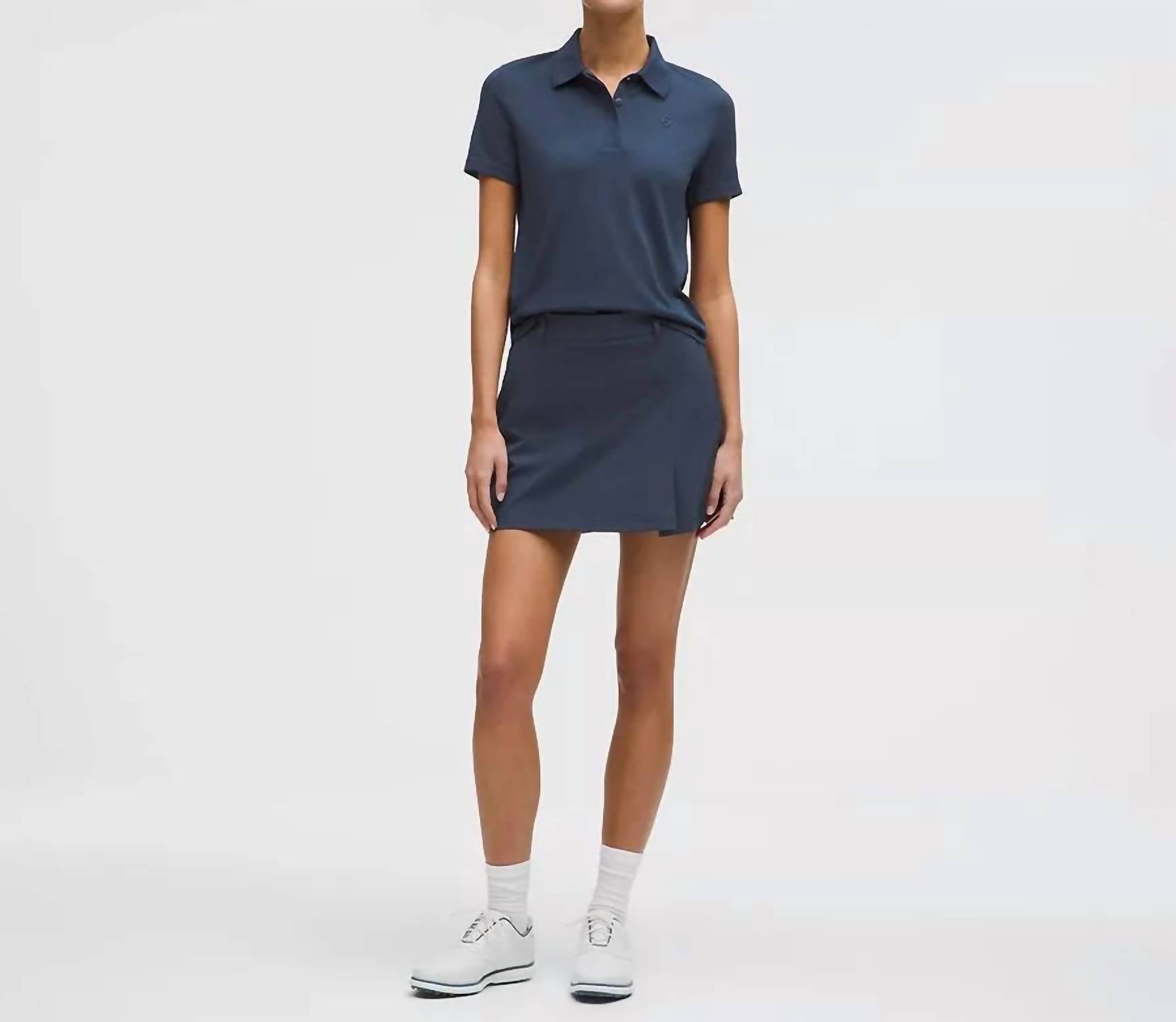 Lululemon - Swiftly Open-knit Golf Polo