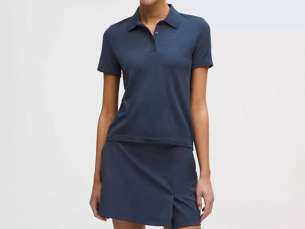 Lululemon - Swiftly Open-knit Golf Polo