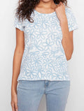 Charlie B - Printed Organic Cotton T-shirt