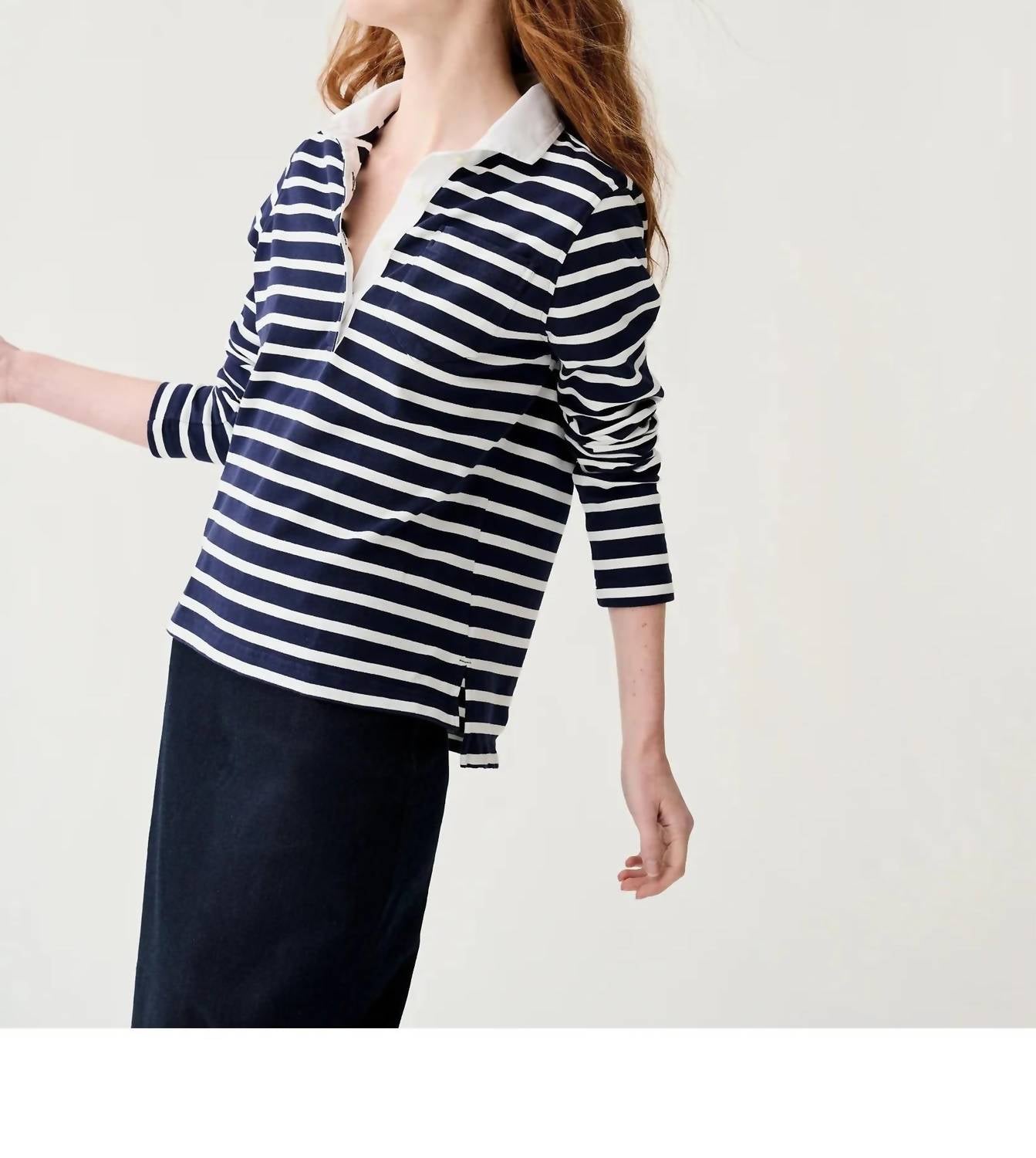 Ann Mashburn - Franny Rugby Polo