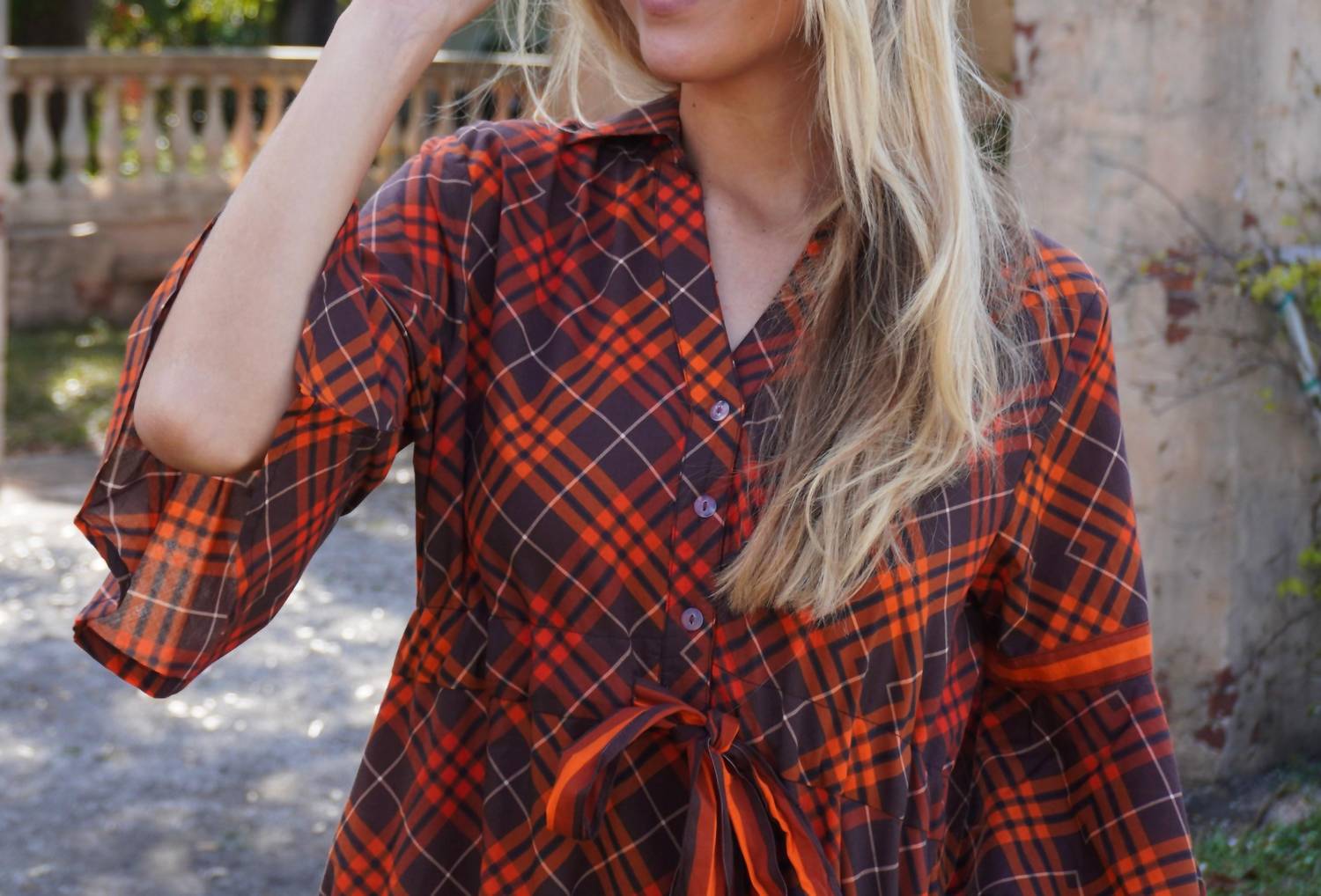 Islapayal - Cape Midi Dress