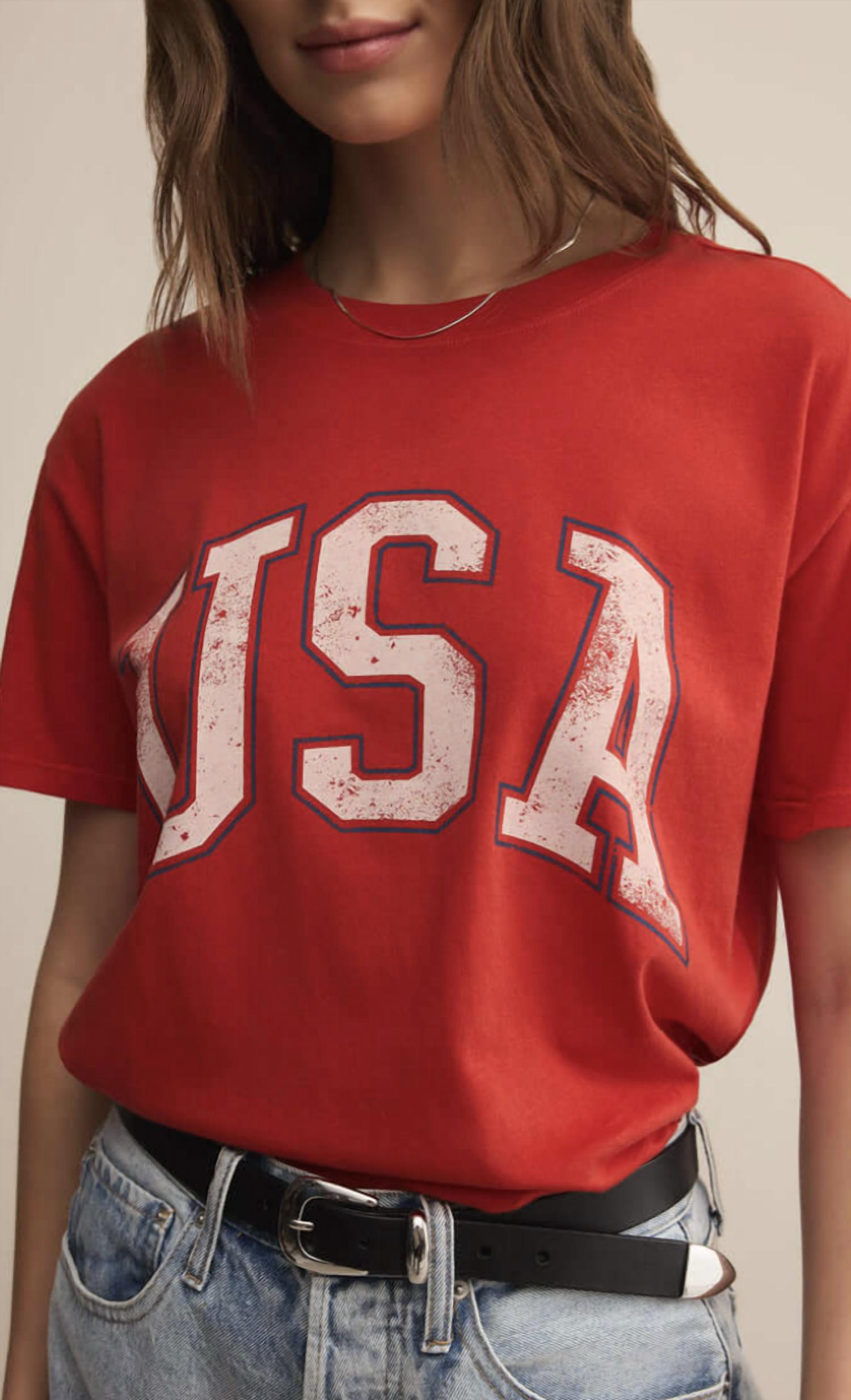 Z Supply - Usa Boyfriend Tee