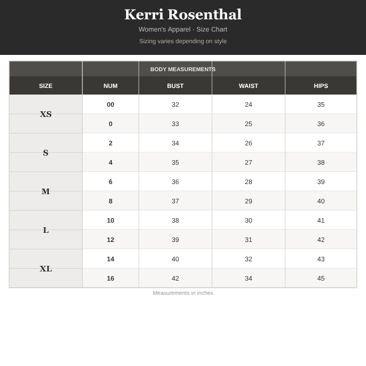 Kerri Rosenthal - Long Sleeve Tee
