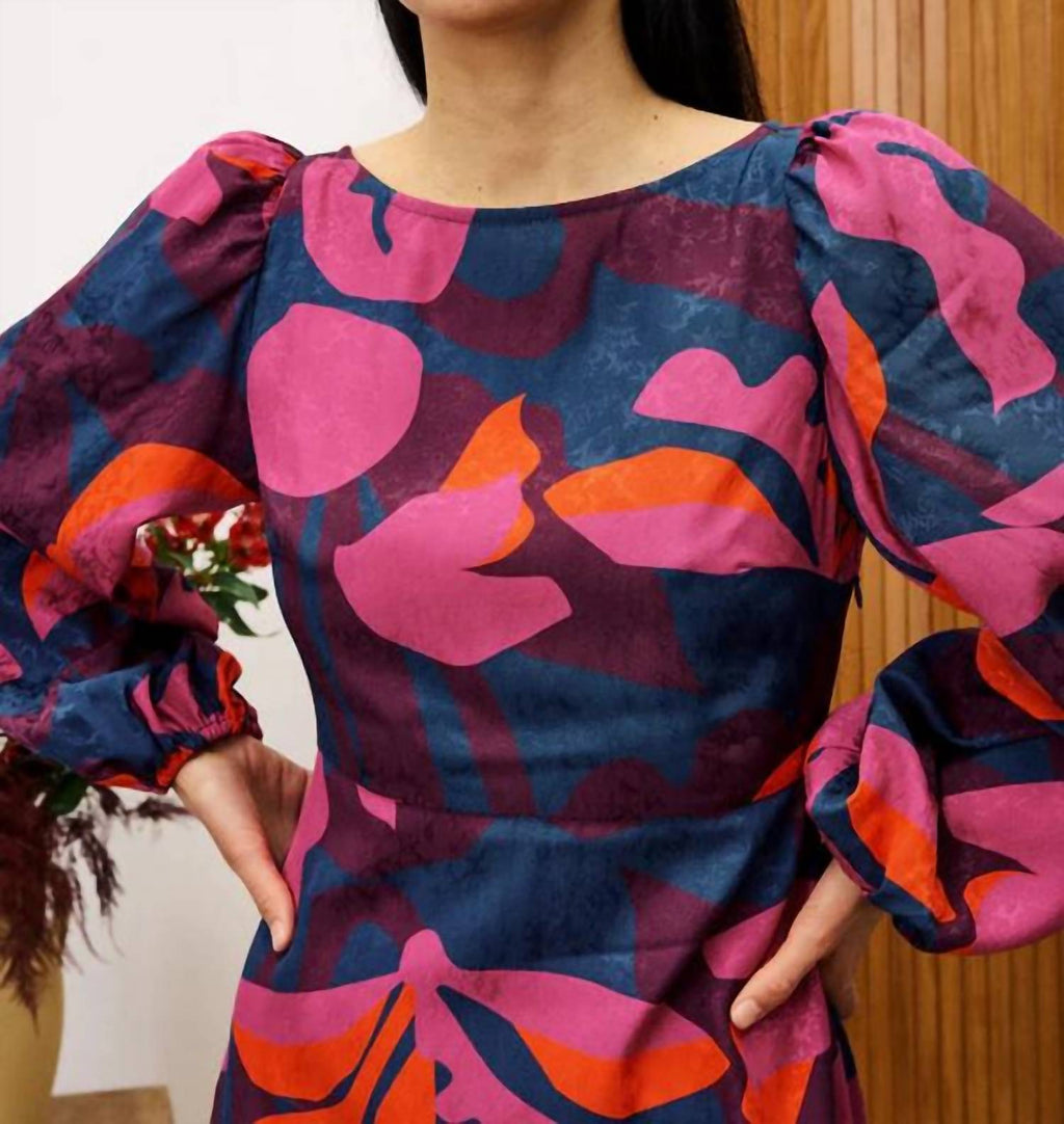 Frnch - Stendhal Geo Floral Dress
