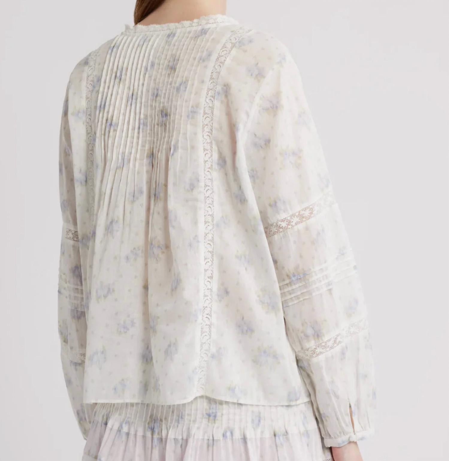 Loveshackfancy - Lita Long Sleeve Top