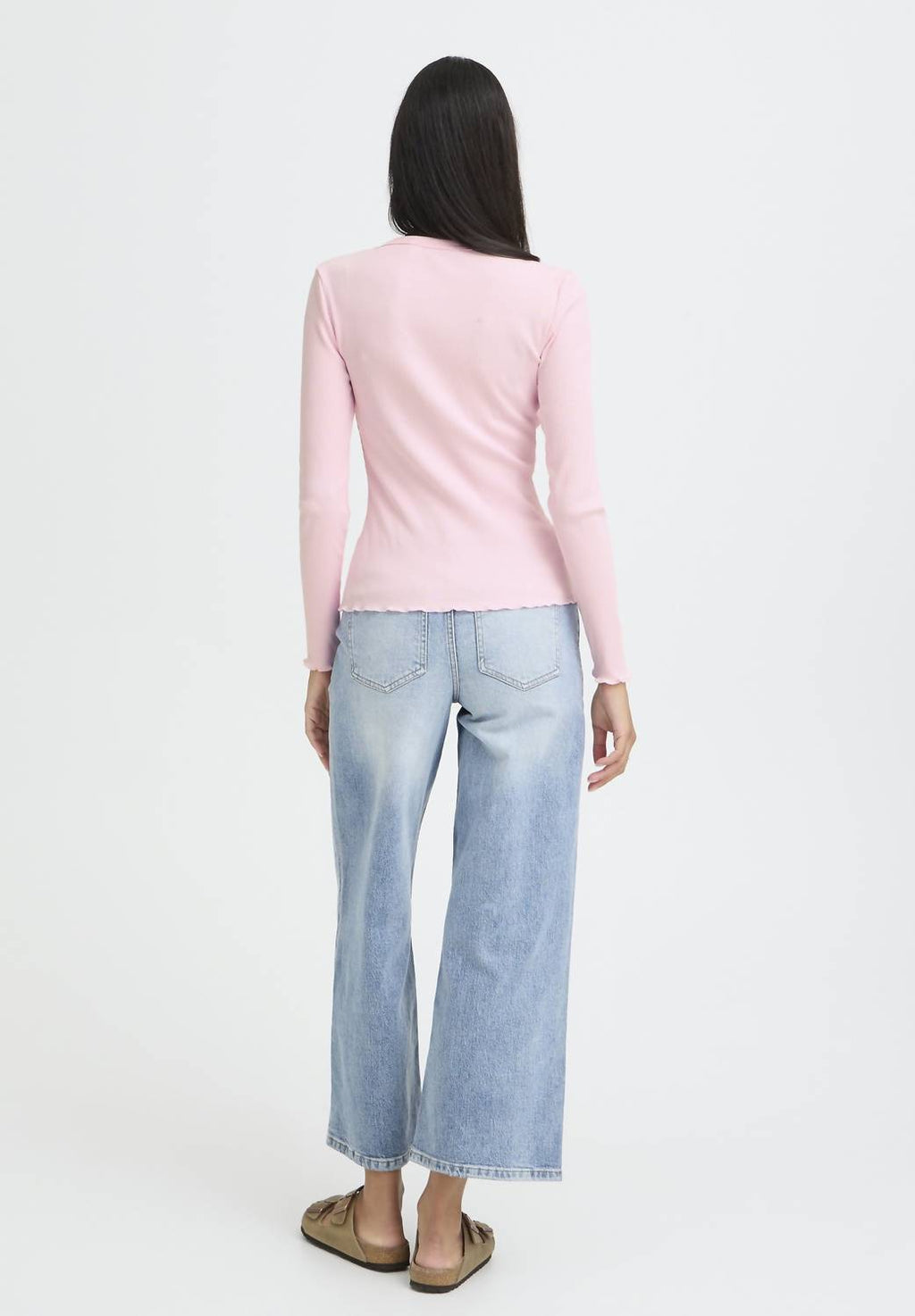 B.Young - Sinne Long Sleeve Ribbed Tee